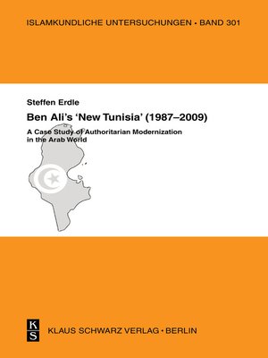 cover image of Ben Ali's 'New Tunisia' (1987-2009)